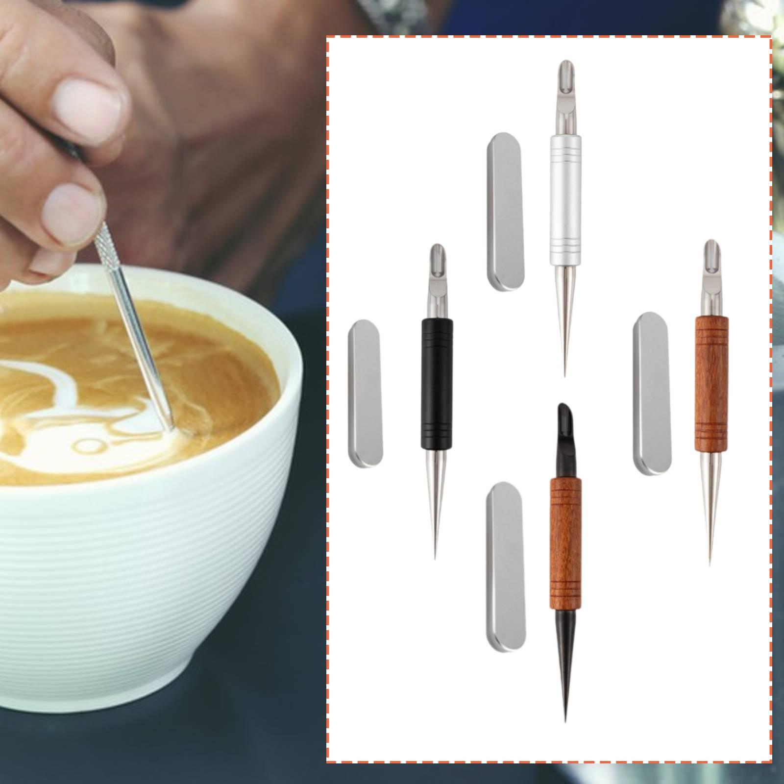 Coffee Equipment Drawing - Latte Art Pen Coffee Flower Pulling