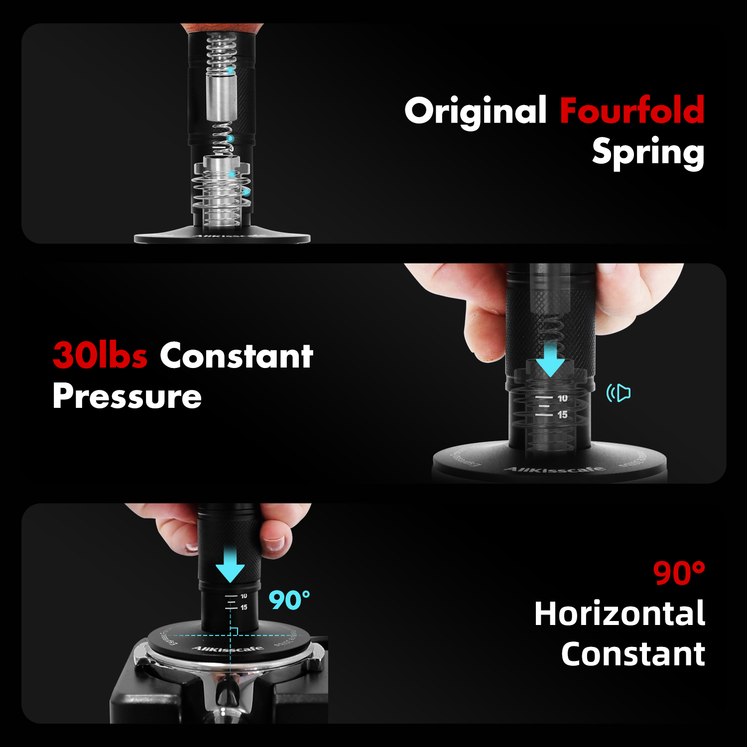 AliKisscafe Coffee Tamper Impa - Coffee Shop Equipment review and price